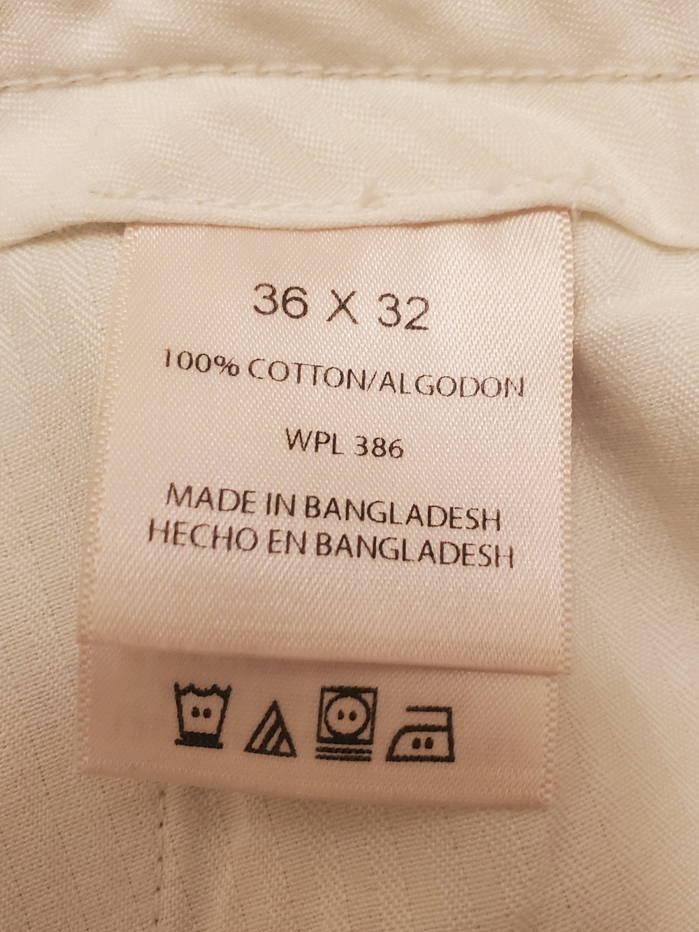 Haggar Men's Khaki Chinos in Light Beige Size 36X32 - Picture 5 of 7